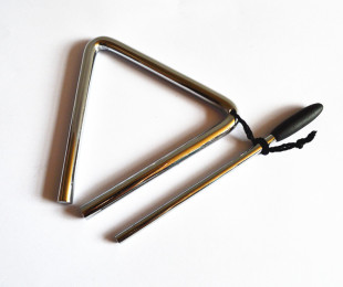 奥尔夫儿童打击乐器 出口优质4寸5寸6寸三角铁 三角铃