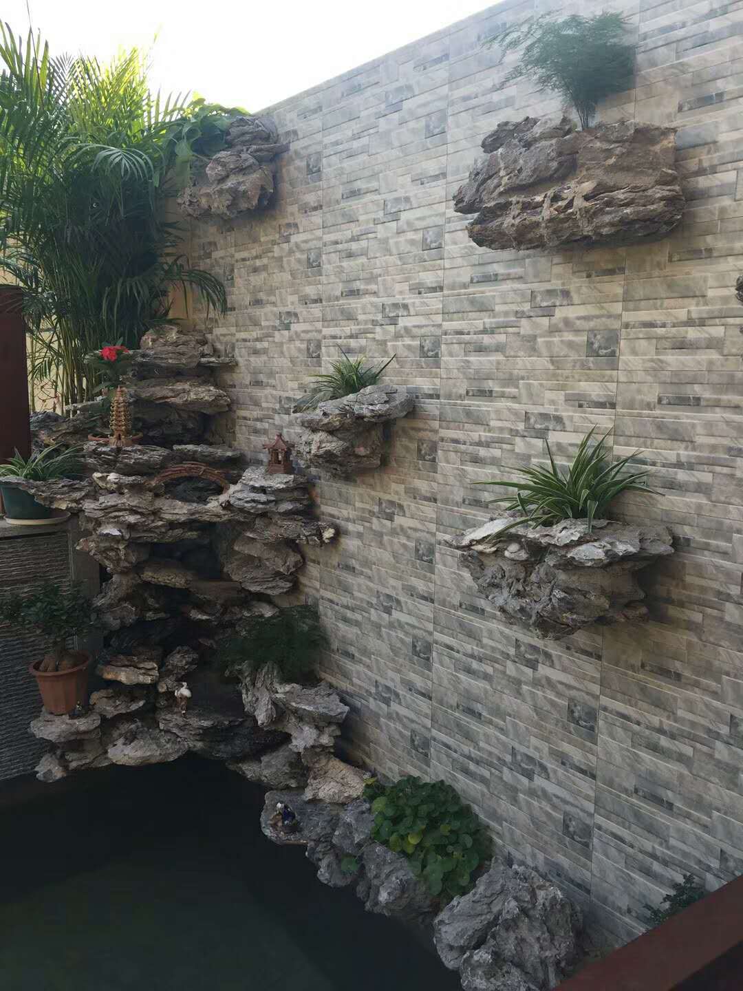 景观石园艺石材-清远产地发货英德石-英石批发基地-假山石片石