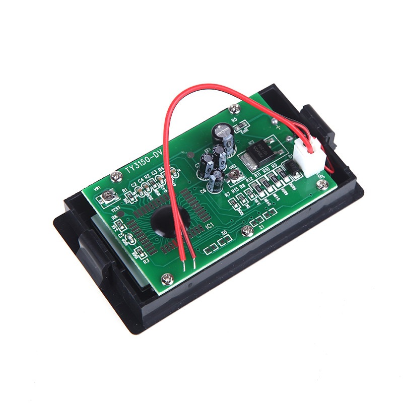 优质直流两线制液晶数字直流电压表"d69-30" 电瓶电动车电压表