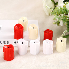 厂家创意货源礼物家居求婚红腊烛仿真流泪电子泰国蜡烛灯candle