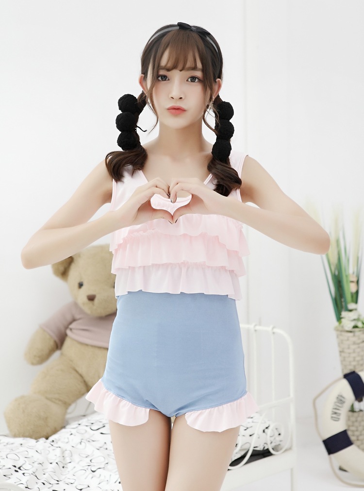 【织情坊】小林家的龙女仆 妹抖龙 康娜泳衣 死库水 泳衣 cos现货