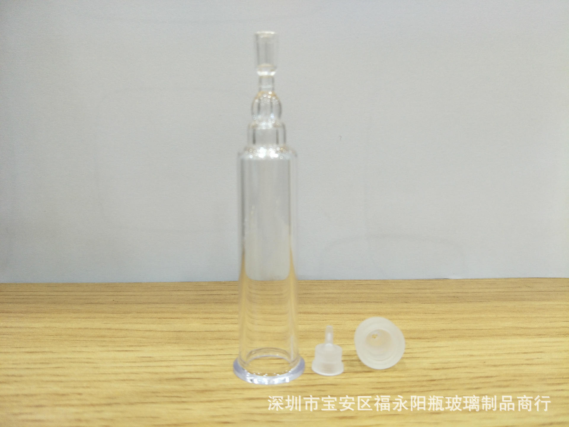 现货供应 3ml水光针 乳液瓶 1ml涂抹式针筒 后推瓶 化妆品包装
