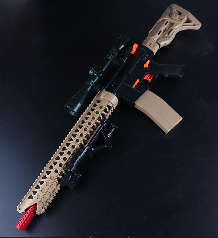 斯泰迪五代毒蛇下供弹m4水弹枪连发电动水蛋枪儿童男孩玩具枪std5