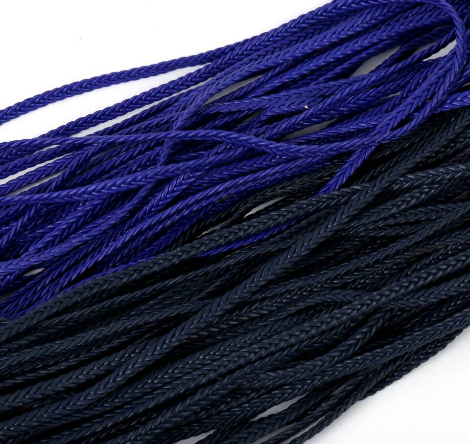 厂家直销五股 2 diy饰品配件 皮带 箱包编织绳,pu皮绳.