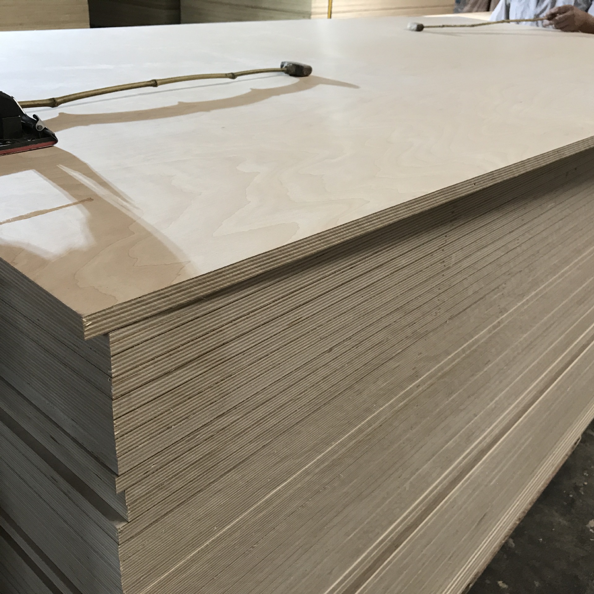 落叶松面多层板 家具板