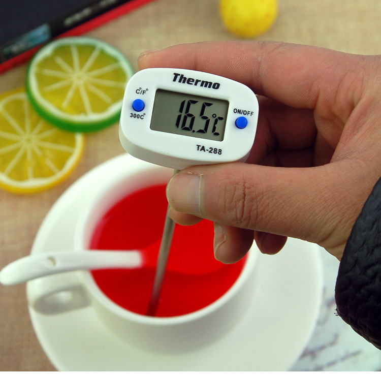 可旋转屏电子温度计糖艺工具熬糖专用温度计大屏幕 电子温度计