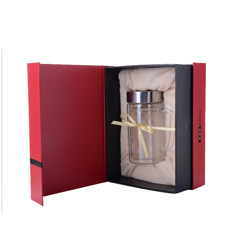 品质款保温杯包装盒马可杯精致礼品盒水杯包装彩盒保温瓶包装盒