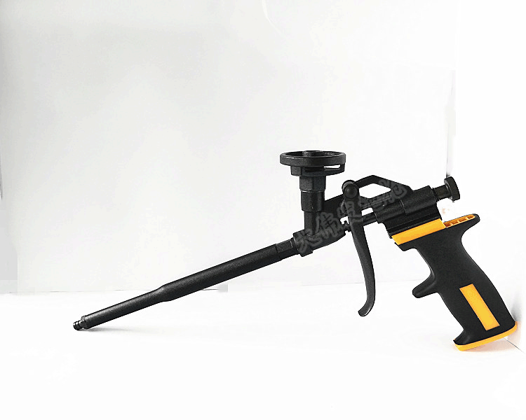 精品全金属聚氨酯泡沫填缝剂专用发泡枪 特氟龙易清洗f-206c