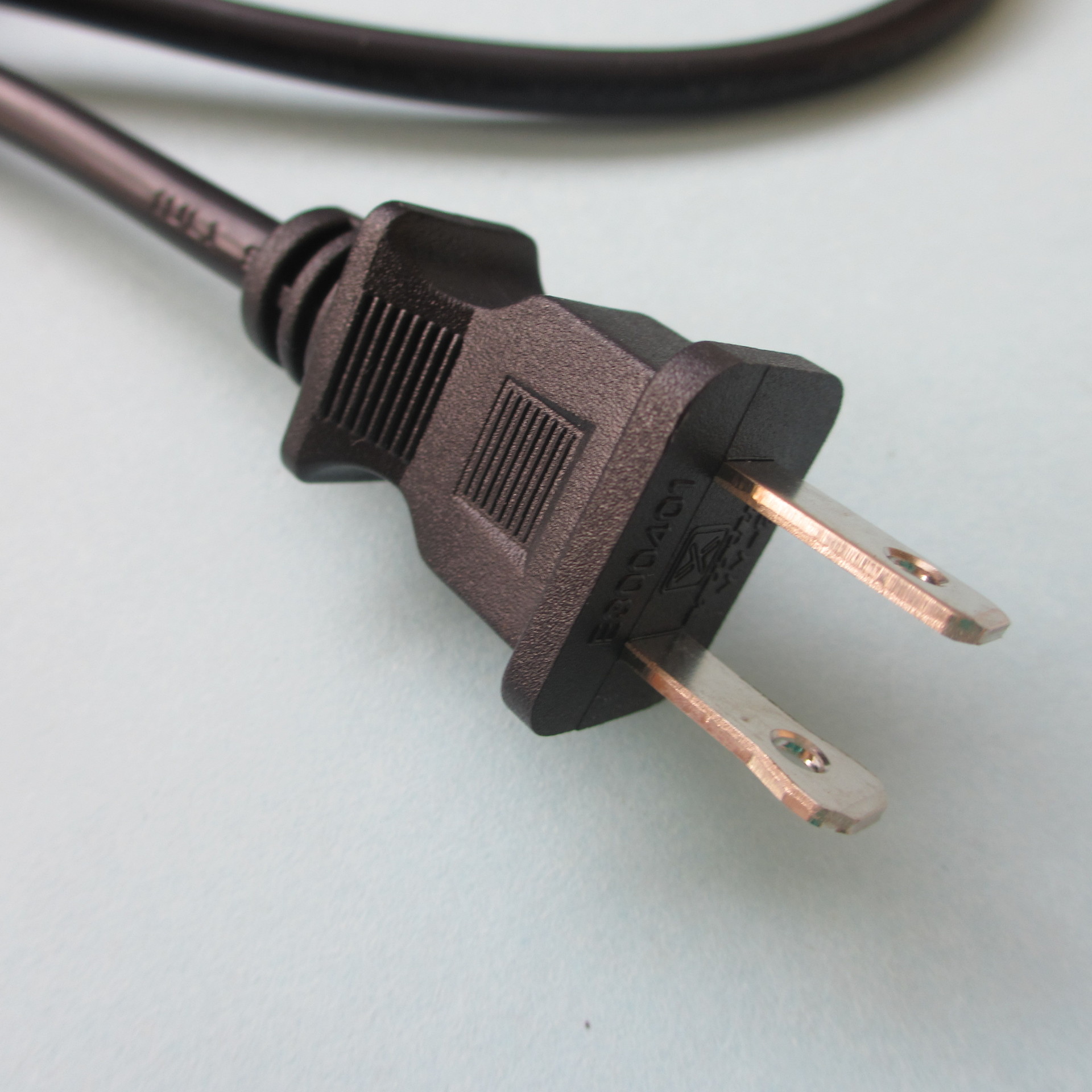 ul/cul两插电源线 美标ac电源线 美规平行电源线 美国白色电源线