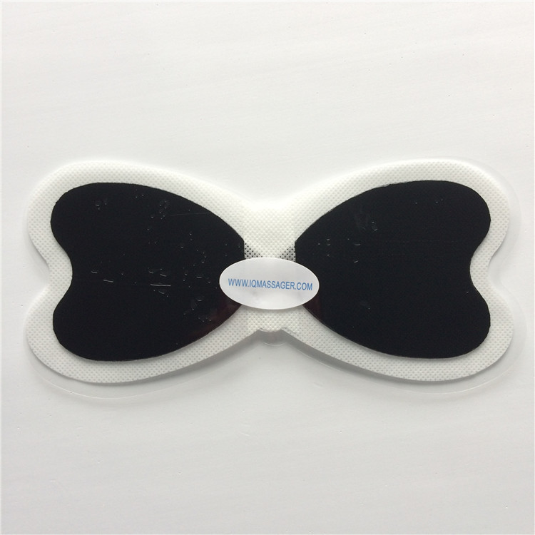 厂家直销扣式蝴蝶形电极片无纺布粘贴片懒人轻松甩脂瘦身贴片火热