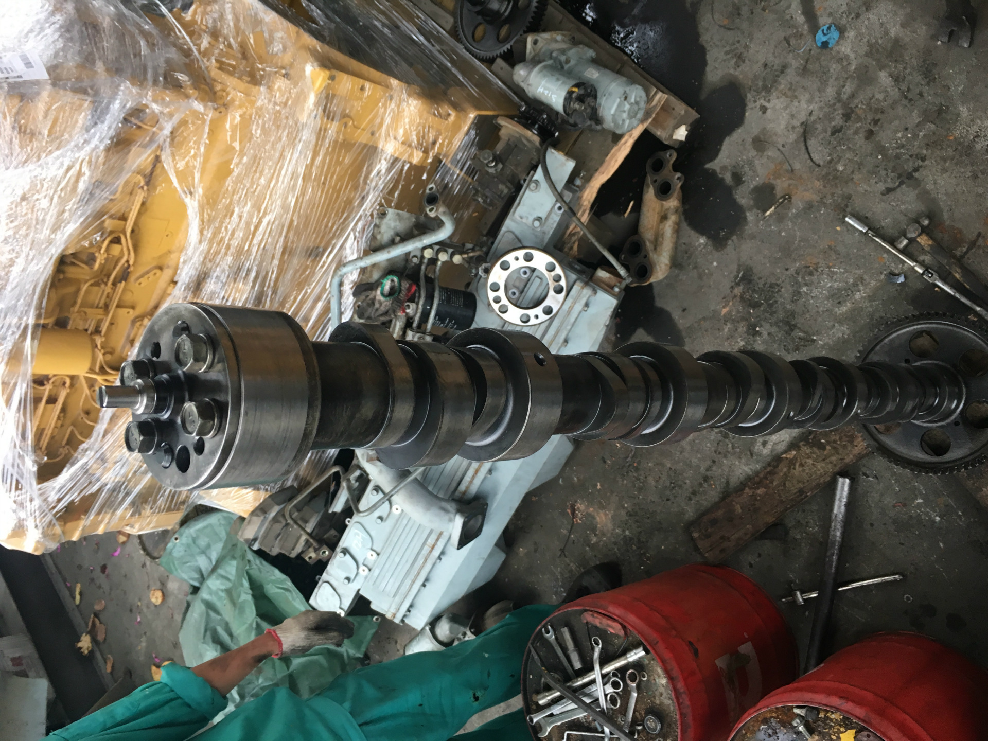 供应三菱s12h-pta发动机凸轮轴35b05-00100