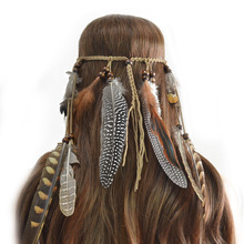 外贸新款饰品零售 特性创意民族风发带   波西米亚民族风发带