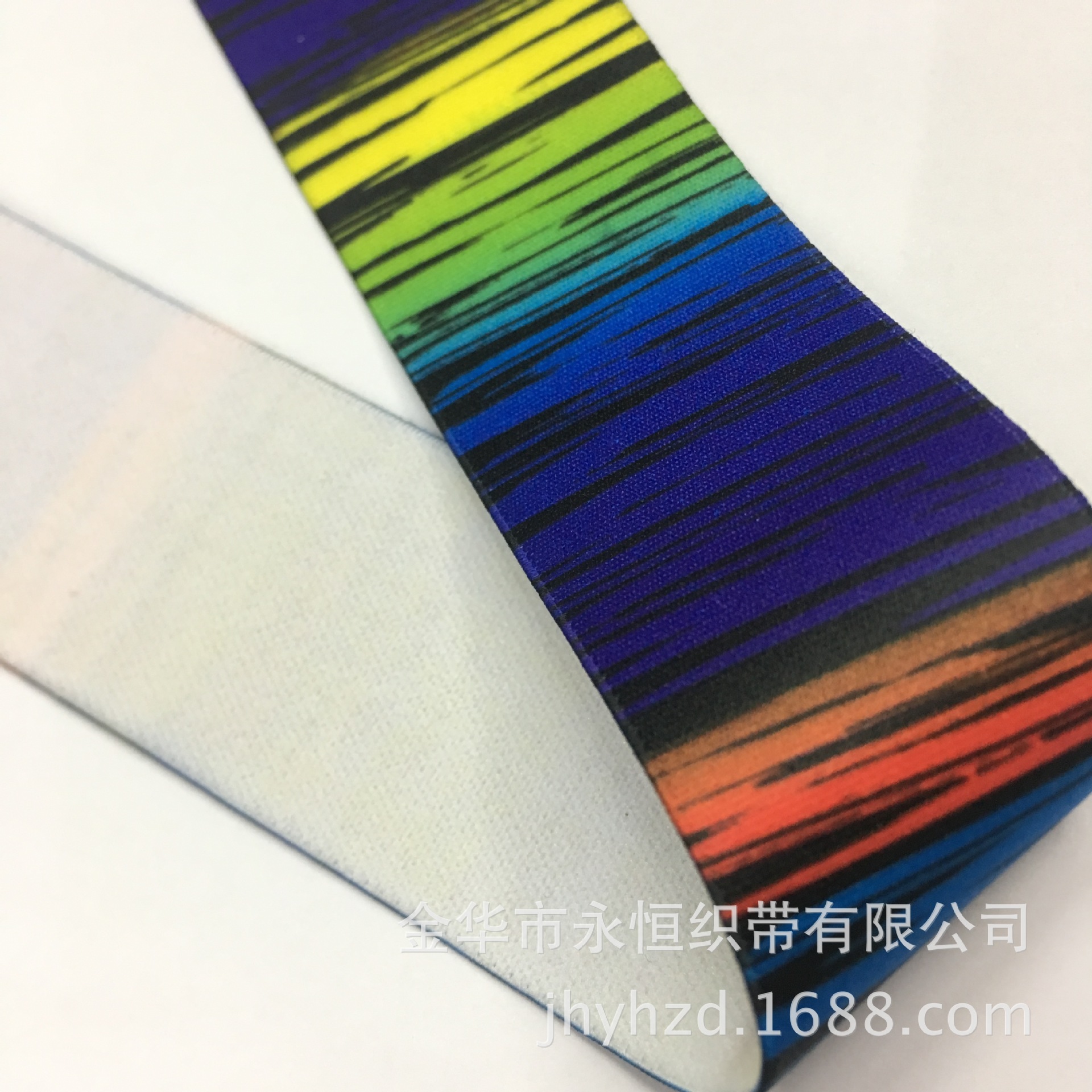3. 5cm Nylon Elastic Band Color Printing Printed Root Underwear Waist Elastic