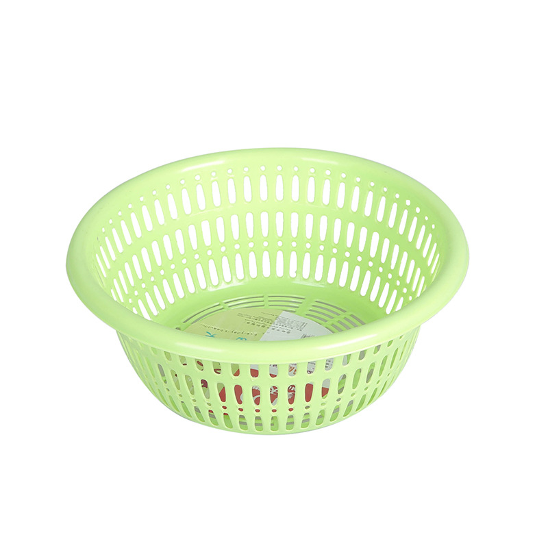 Storage Basket Washing Vegetable Basket Plastic Sieve Washing Vegetable Basket Storage Basket Storage Basket Classification Basket Rice Washing Filter Rice Cleaning Basket 0594