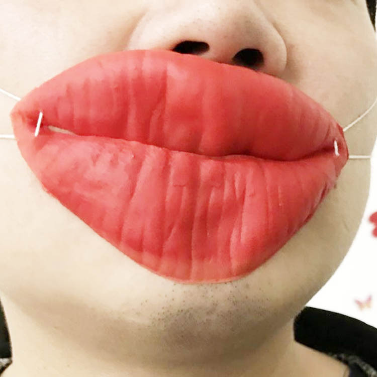 万圣节用品 整人大嘴唇 愚人万圣舞会表演道具