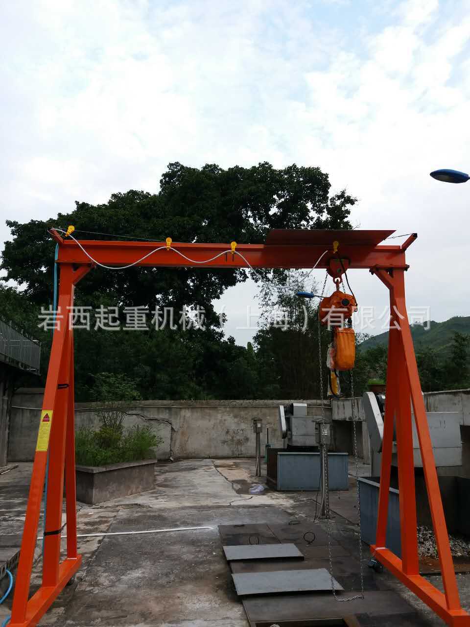 车间专用简易小行吊/门式起重机