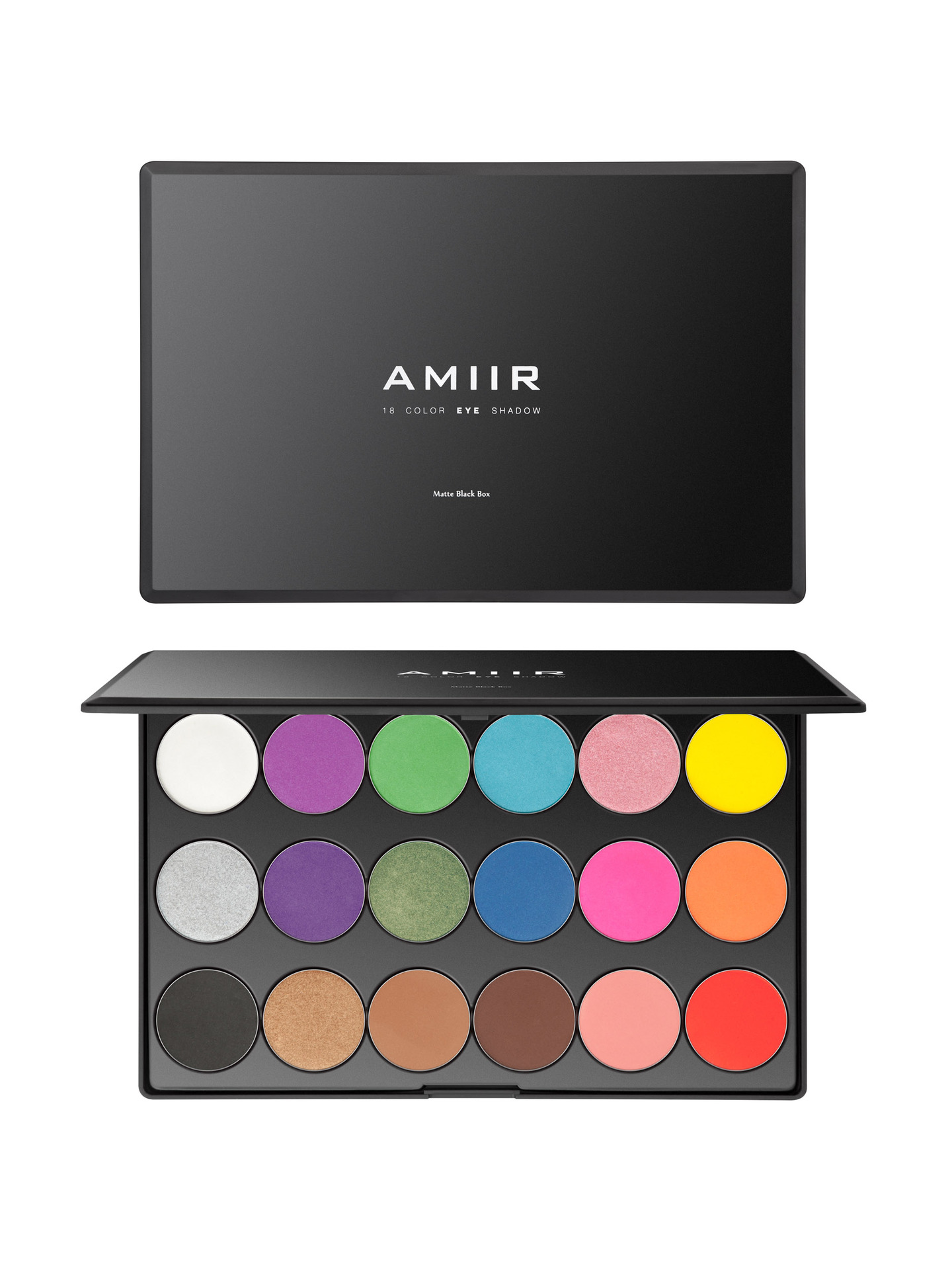 amiir艾米尔彩妆15色幻彩珠光哑光眼影易上妆闪亮眼影盘批发