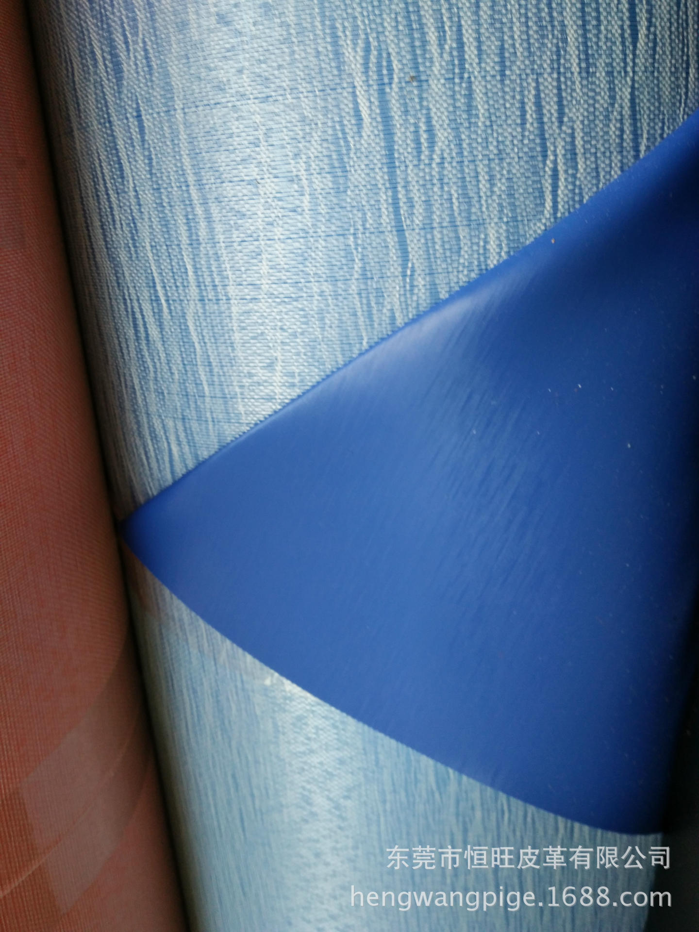 布底pvc雨丝纹钢丝纹拉丝纹皮手机臂带运动用品专用pvc人造革面料