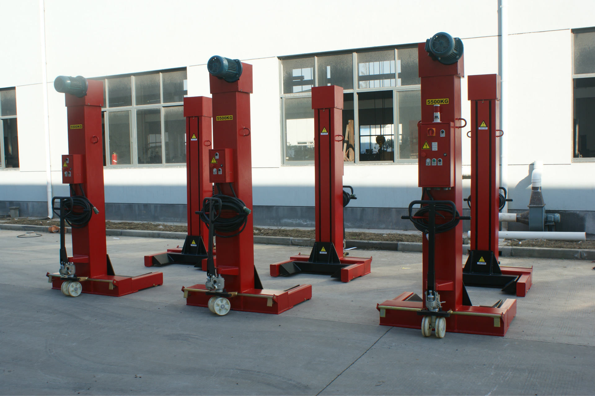 22t组合移动式汽车举升机