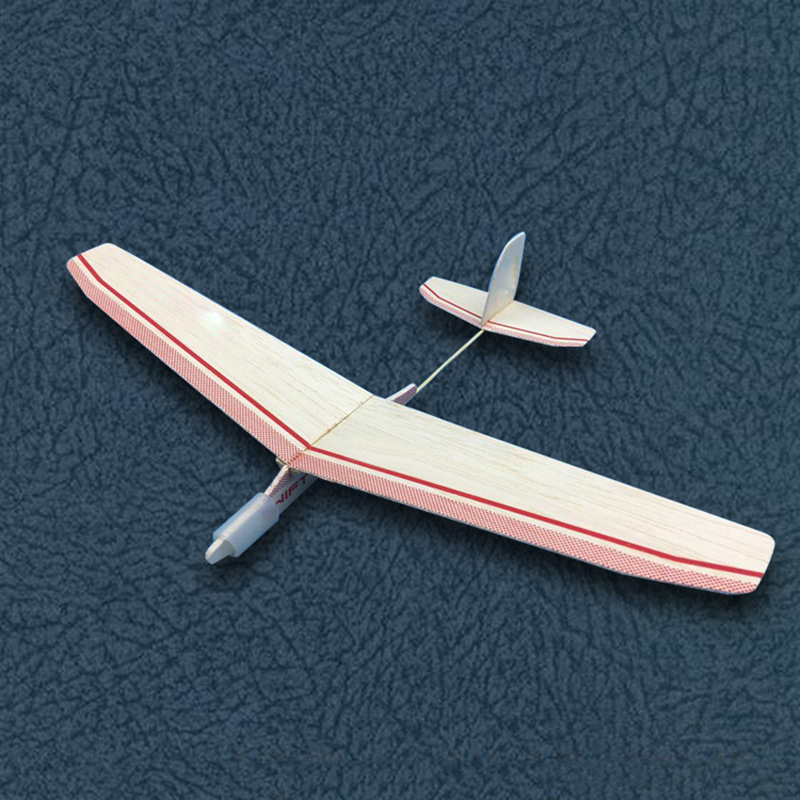山雀轻木手掷飞机 diy木质拼装航模 滑翔机 科普益智器材-阿里巴巴