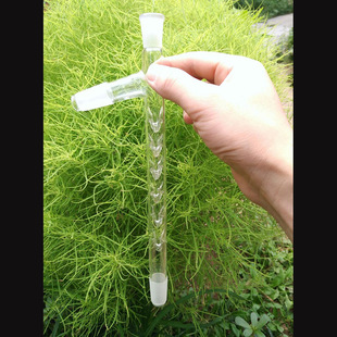 【刺形分馏柱】300mm19*14垂刺蒸馏柱 标口 口径可定制