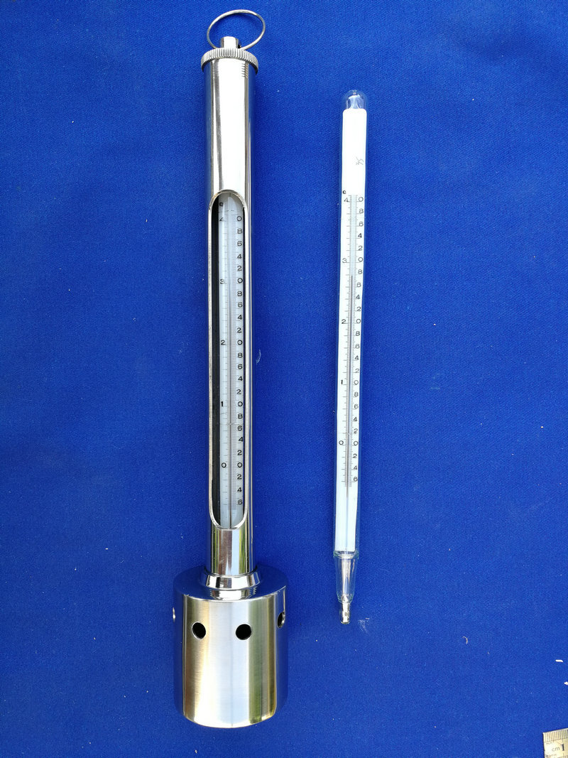 2℃测量水温玻璃温度计