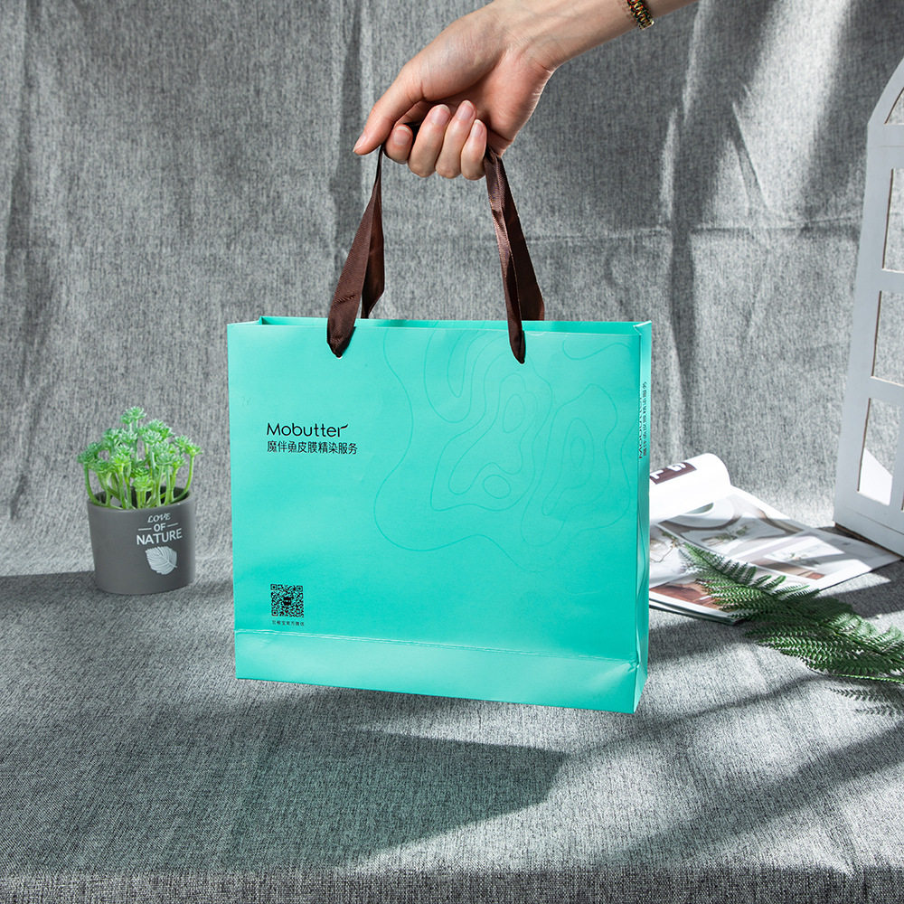 手提纸袋定做手提袋定制包装服装袋礼品外卖袋子厂家制作印刷logo