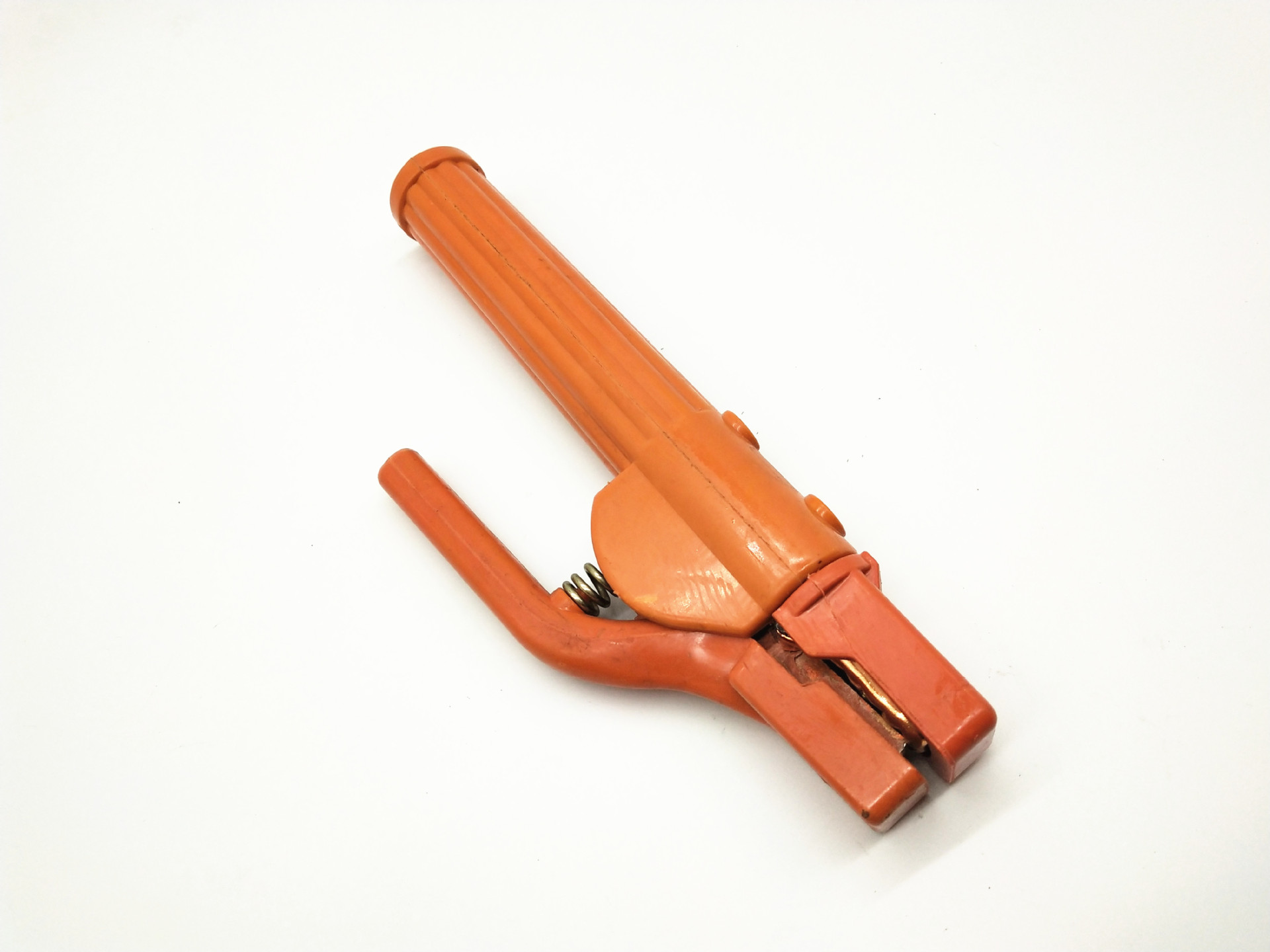 厂家直销 800a铁心锻压不烫手电焊钳轻便型焊把钳 焊接配件量大可