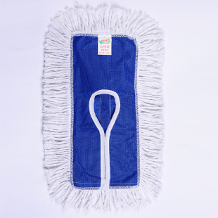 厂家直销40cm加厚尘推罩 特白棉纱尘推布 酒店清洁拖把替换布套