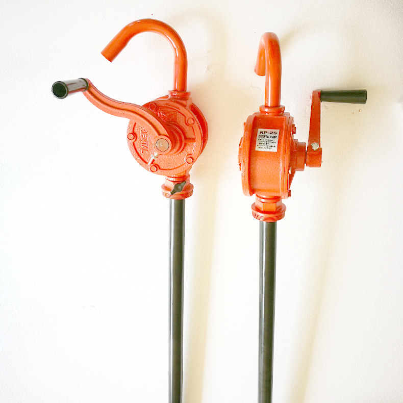 直销便携叶片式手摇油泵小型手动加油泵压杆式油泵手压桶装抽油器