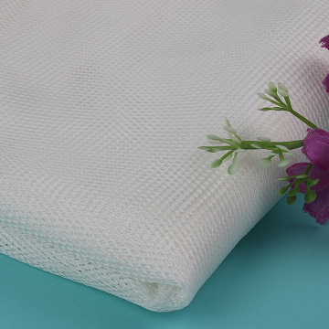 【百晟新品】经编仿六角网布 蚊帐布服装辅料用布 涤纶面料批发