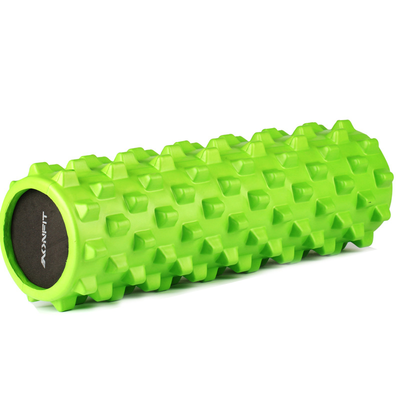 实心琅琊狼牙棒运动瑜伽柱按摩放松肌肉滚轴 滚筒泡沫轴 健身滚轮