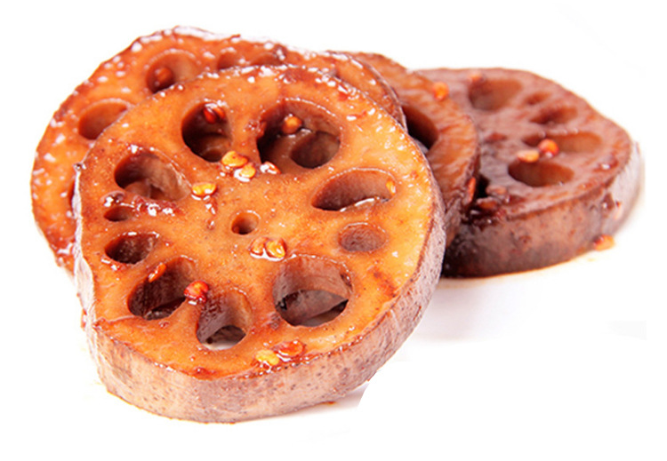 湖北特产黑鸭藕片管吃家野莲藕28g*30袋休闲卤味食品一件代发