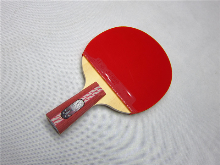 乒乓球拍红双喜四星乒乓球拍红双喜4星乒乓球拍标准横拍直拍