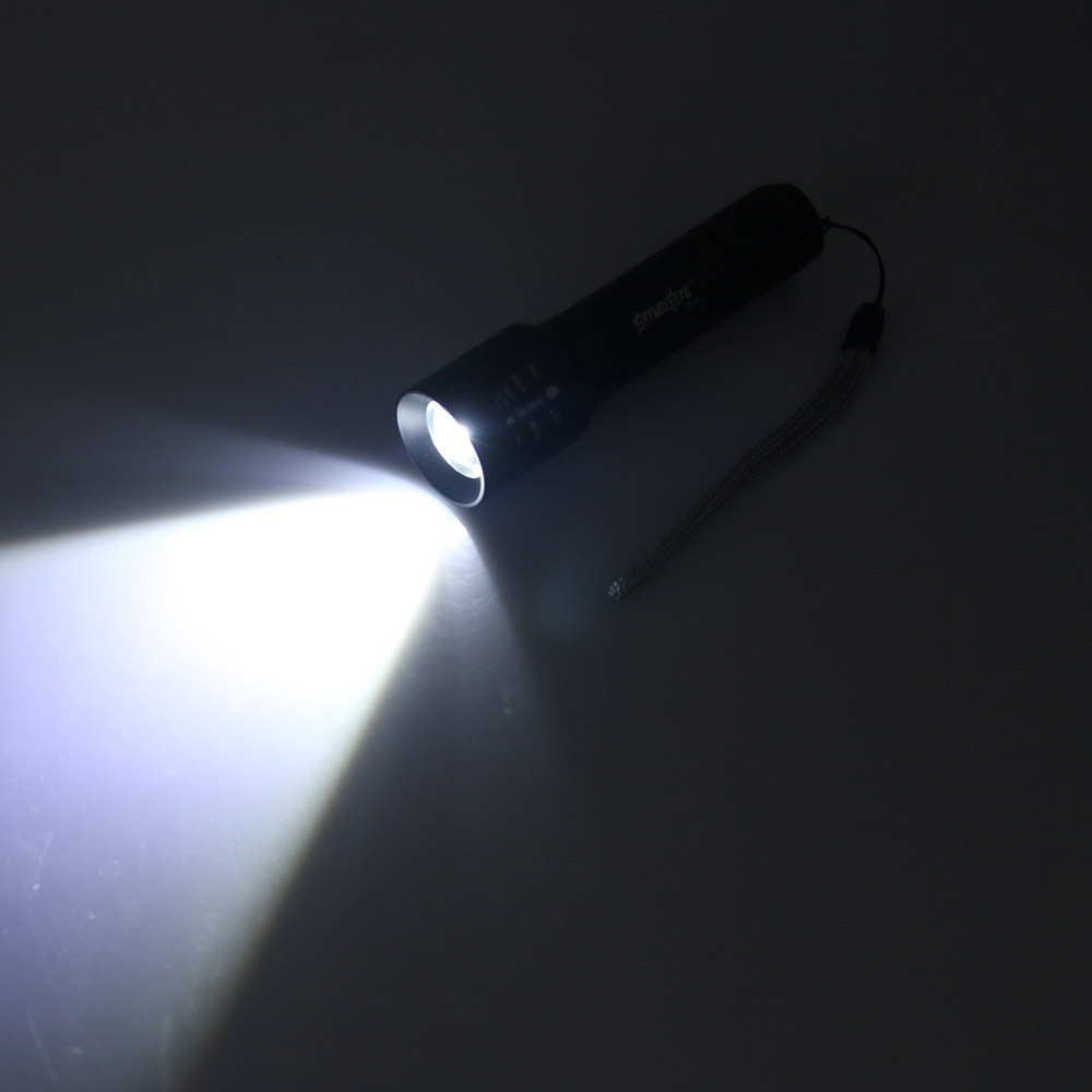 天狼眼 劲爆新款t200 t6 超亮强光五模式小型手电筒