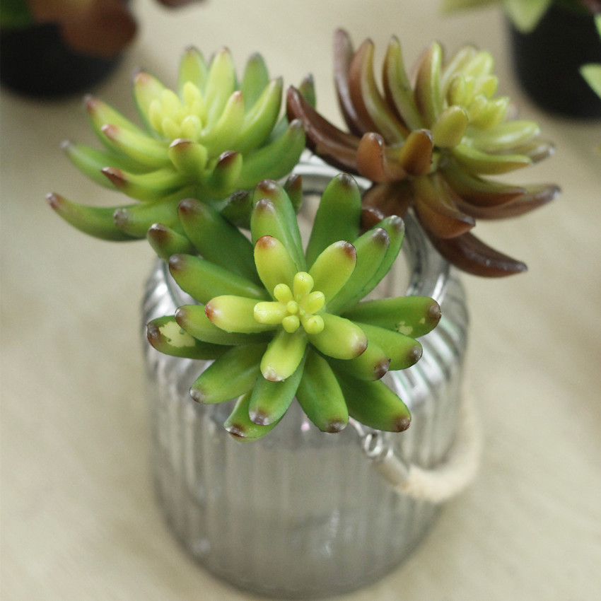 仿真花多肉植物 仿真植物肉 假花绿植 优惠多款式 特价