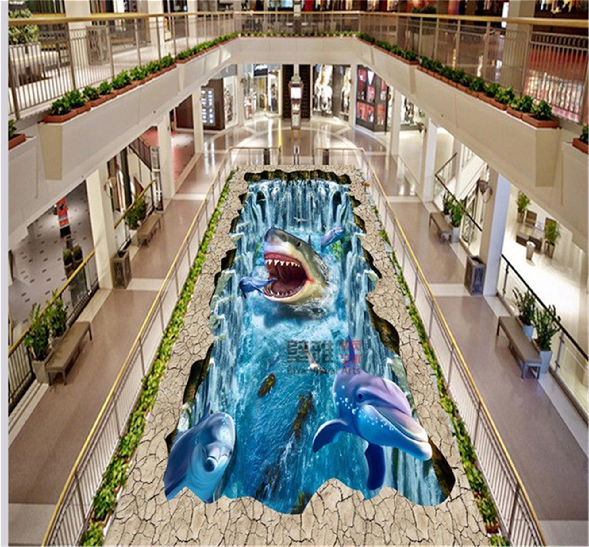 深圳喷画高清双面布喷绘写真商场横幅吊旗地铁站双喷布挂画