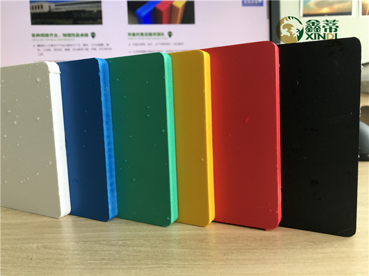 彩色雪弗板生产厂家彩色高密度雪弗板经销商