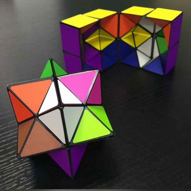 魔变利智魔方 儿童益智玩具变形魔方 infinity cube无限减压魔方