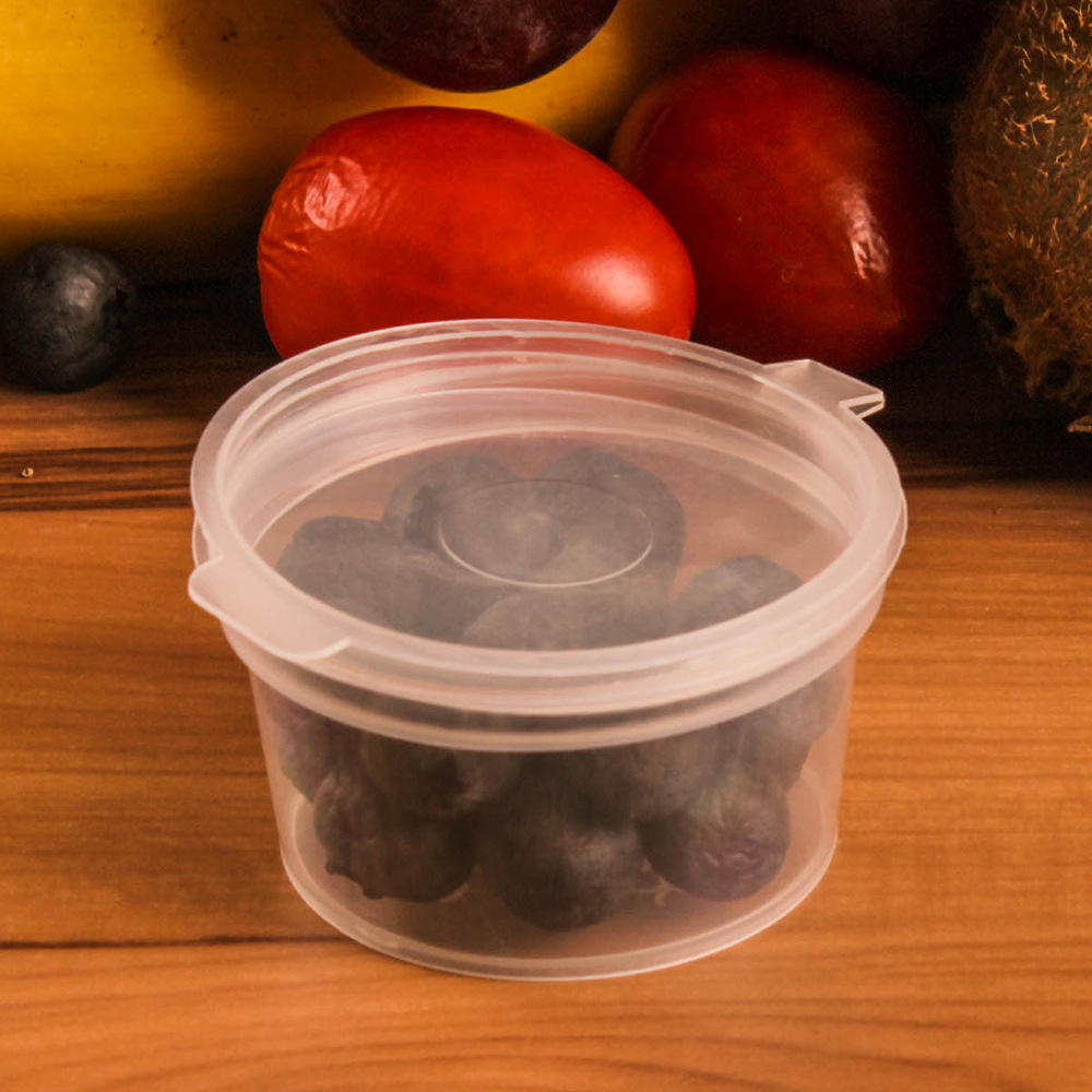 一次性打包调料盒外卖酱料盒透明塑料小盒带盖