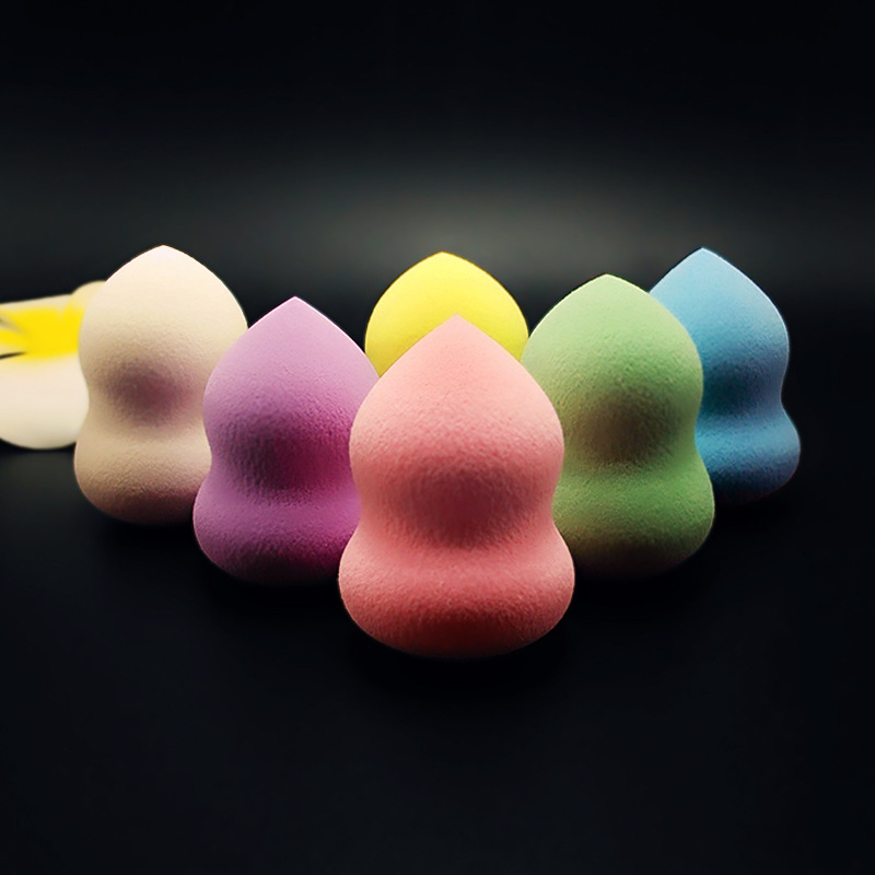 葫芦粉扑 60*40mm 乳胶干湿两用bb霜粉扑多色大号 海绵厂家