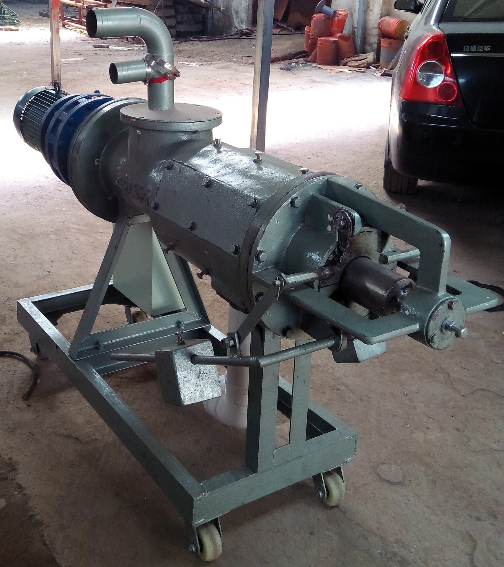 螺旋挤压脱水机  鸡粪  牛粪   猪粪  酒糟