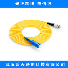 光纤跳线 单模尾纤 FC/UPC-SC/UPC-SM-3.0M 电信级PVC/LSZH光钎线
