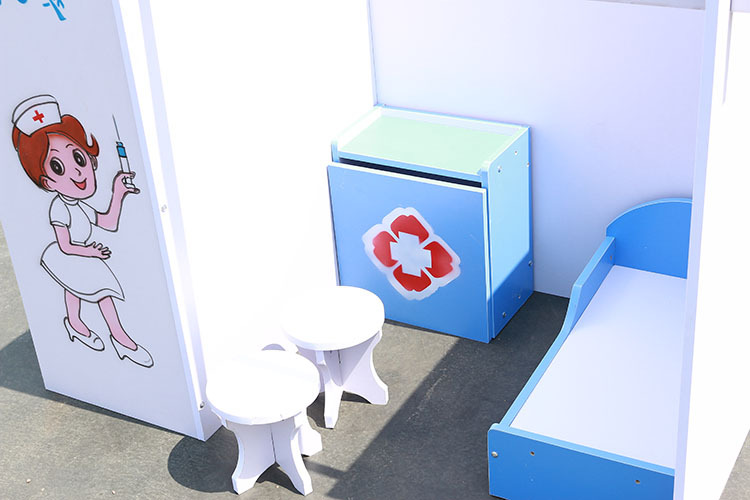 小医院玩具屋厂家批发幼儿园游戏屋儿童过家家玩具室内攀爬游戏屋