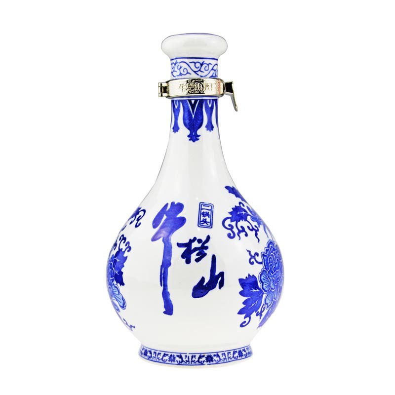 牛栏山二锅头青花瓷52度清香型白酒500ml*6瓶整箱装