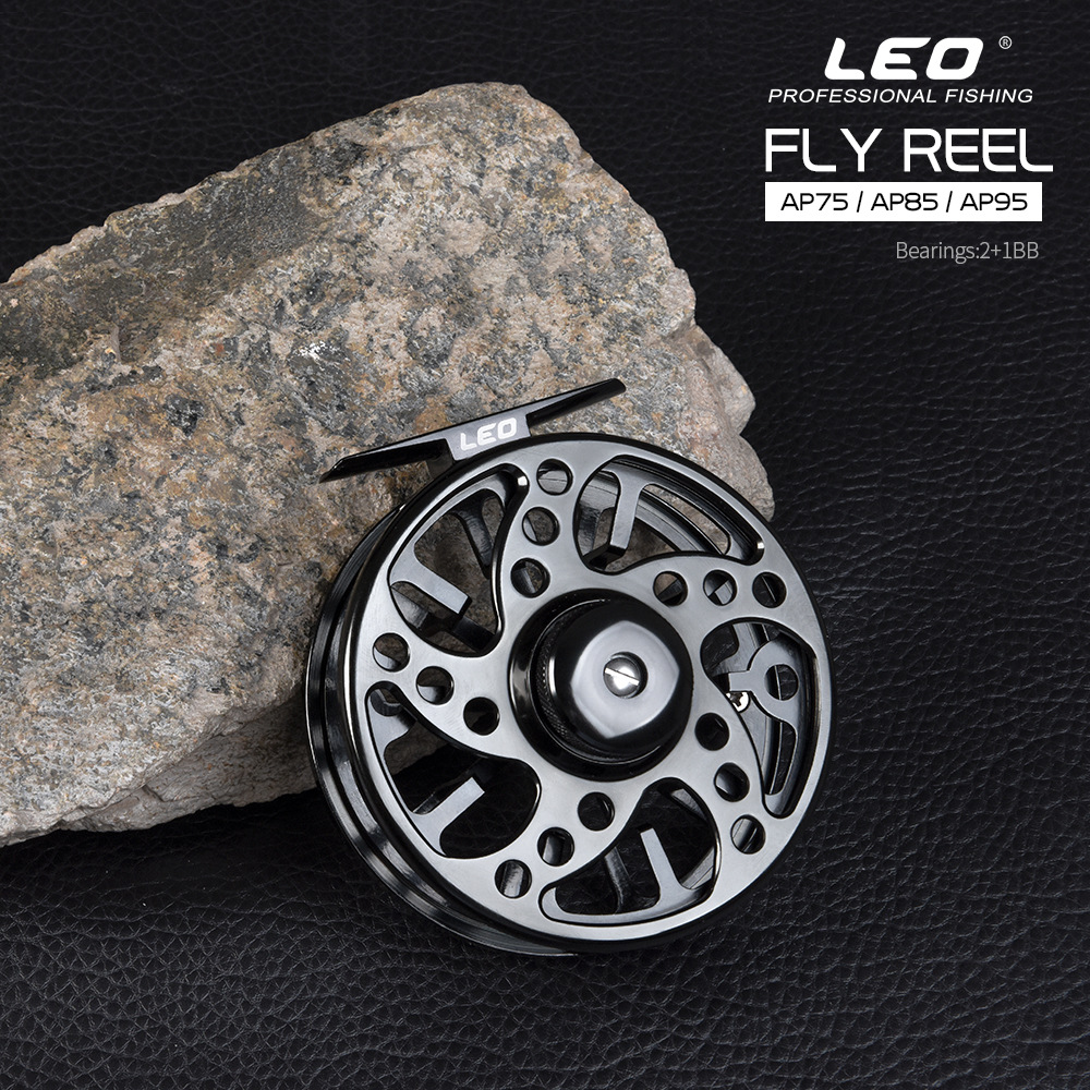 27881 LEO/ Leou [AP Series All-Aluminum Alloy CNC Fly Wheel] Release the force fishing wheel before fly fishing pic 11