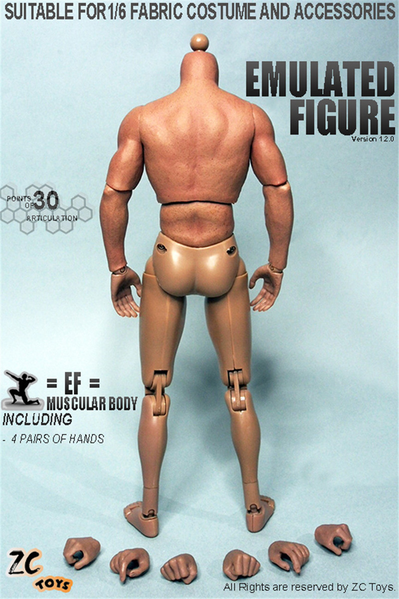 2019热销pvc模型/6兵人肌肉素体 漫威系列人多款素体包胶素体批发