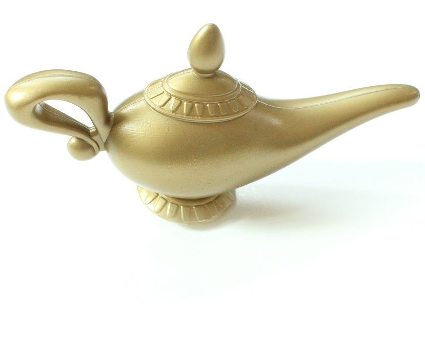 万圣节派对用品 吹塑阿拉丁神灯 服装道具 舞台道具 装扮道具