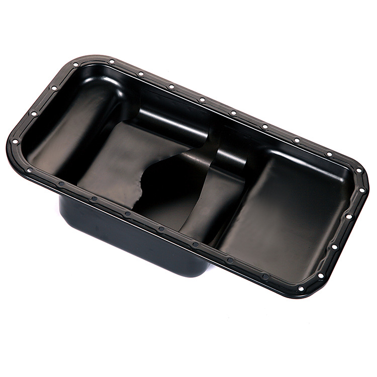 发动机油底壳尼桑11110-02n09铁黑色原厂品质