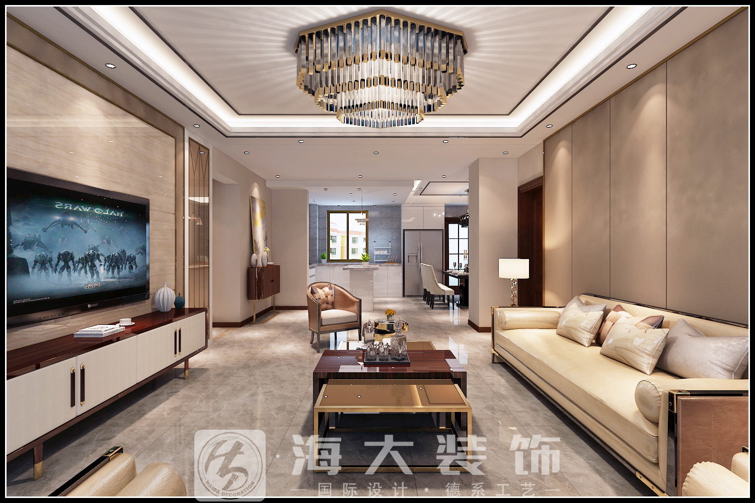 【案例赏析】- 贵阳装饰公司海大装饰梦想典城最新案例欣赏